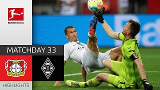 Crazy Final Minutes  Bayer 04 Leverkusen  Borussia Mgladbach 22  Highlights  Bundesliga 2223 [upl. by Hajidak7]