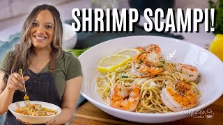 How to Make Shrimp Scampi with Pasta  Seafood Recipes  Chef Zee Cooks [upl. by Enixam44]