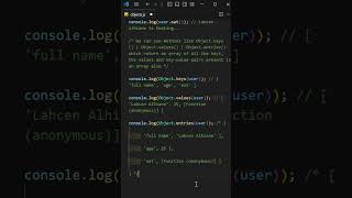 JavaScript Data Structures Mastering Objects in 60 Seconds coding javascriptobjects short [upl. by Malamut]