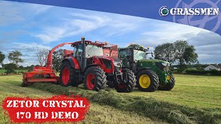 Zetor Crystal HD 170 On Demo [upl. by Nidorf340]