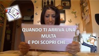 😮📄 QUANDO TI ARRIVA UNA MULTA E POI SCOPRI CHE 😮📄 [upl. by Annawahs977]