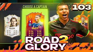 HEADLINER MBAPPE ROAD TO GLORY 103  FIFA 22 ULTIMATE TEAM [upl. by Karlene]