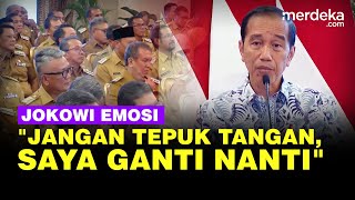 Presiden Jokowi Emosi Depan Kepala Daerah Jelang Pemilu 2024 Saya Ganti Nanti [upl. by Akeit]