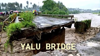 Heavy Rain and Flash Flooding In Lae Washed Away Yalu Bridge PG 2024 [upl. by Namurt]