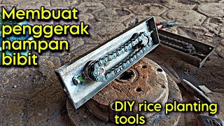 Tutorial membuat penggerak nampan bibit alat tanam padi diy riceplanting tools [upl. by Rebor]