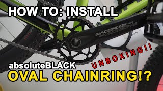 absoluteBLACK OVAL Chainring 32T DIRECT MOUNT [upl. by Brynn]