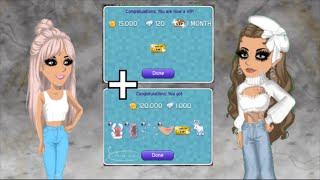 Noob to VIP  VIP  Diamond pack  level 13  moviestarplanet [upl. by Jerrylee51]