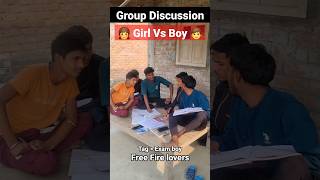 Girl Vs Boy✅️Group funny comedy shorts ytshorts [upl. by Thaxter]