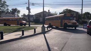 Strongsville students arrive for Strongsville vs Euclid football game [upl. by Ennaegroeg663]