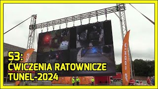 S3 TUNEL 2024  wojewódzkie ćwiczenia służb ratowniczych [upl. by Granthem]