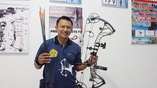 Compound Bow Bowtech RPM 360 by Archery Bukittinggi [upl. by Gowrie]