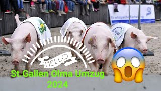 St Gallen OLMA UMZUG 2024 [upl. by Mickey]