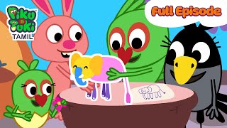 Kalliman Velaiyatu  களிமண் விளையாட்டு  Tamil Cartoon for Nursery Kids  Tamil Stories PikuNTuki [upl. by Harrus]