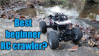 DE45 RC Rock crawler unboxing and review [upl. by Neibart]