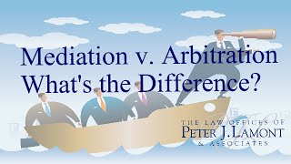 MediationArbitration Whats the Difference [upl. by Hakym]