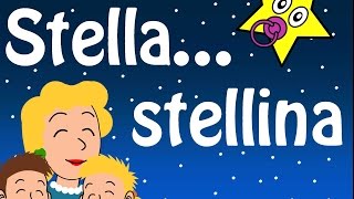 Stella Stellina  Filastrocche Per Bambini [upl. by Sello]