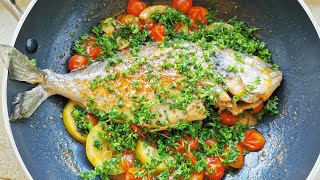 Doradă la tigaie  Pan Fried GiltHead Bream [upl. by Saleem]