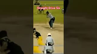 Sachin Tendulkars Iconic Straight Drive Six Against Kasprowicz shorts cricket cricketshorts [upl. by Lowson]