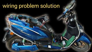 hero electric optima wiring problem solution in Hindi [upl. by Syck]