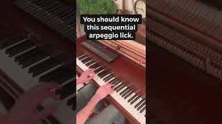 Sequential Lick You Should Learn  Jazz Piano Lesson [upl. by Domonic]