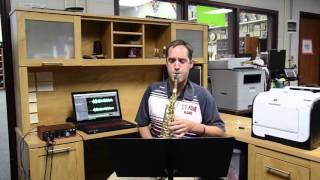 20152016 TMEA All State Saxophone Etude 1  Ferling 10 [upl. by Hinkle]