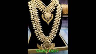 Arcot Star Gold Covering Collection Update wedding bridaljewellery necklacebangles [upl. by Shugart]