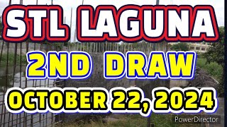 STL LAGUNA RESULT TODAY 2ND DRAW OCTOBER 22 2024 4PM  MONDAY [upl. by Anomar935]