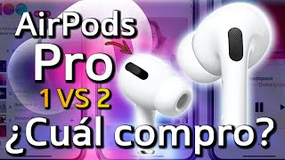 AirPods Pro 2 VS AirPods Pro 1 ¿Hay REALMENTE diferencia [upl. by Eelarak]