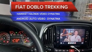 Fiat Doblo Trekking HAREKET HALİNDE VİDEO OYNATMA ANKARA [upl. by Ryter214]