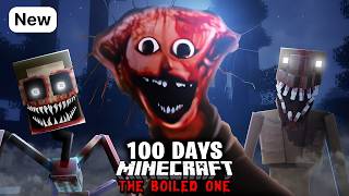 I Survived 100 Days in the BOILED ONE Island Minecraft Horror Mod [upl. by Audette]