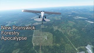 The New Brunswick Forestry Apocalypse Miramichi to Fredericton clearcutting newbrunswick [upl. by Eimak]