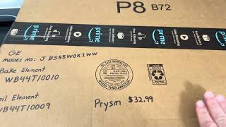 Prysm oven heat element from Amazon unboxing [upl. by Ivar]