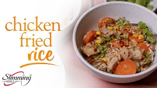 Slimming World super simple chicken fried rice  FREE [upl. by Salem50]