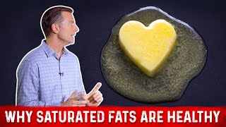 Why Saturated Fats Are Healthy – Real Reasons Explained By Dr Berg [upl. by Namara140]