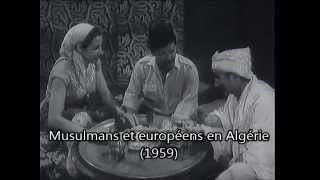 Musulmans et européens de Babeloued à Alger 1959 [upl. by Moneta]