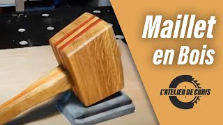 TUTO Un maillet en bois sur mesure Menuiserie [upl. by Marko49]