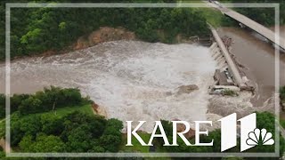 Floodwaters threaten Rapidan Dam [upl. by Yramliw500]