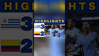 Uruguay vs Columbia  Uruguay vs Kolombia  Highlights amp Goals World Cup 2026 Qualification CONMEBOL [upl. by Ydisac]