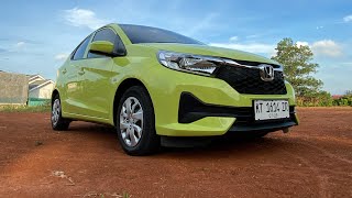 Honda Brio Satya Type S Manual 2024 Lime Colors [upl. by Mendive]