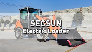 SECSUN 2 Ton Electric Wheel Loader [upl. by Yurik]