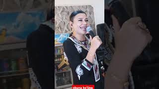 Gulinur cover Janima TURKMENCHA gulinur live shortvideo rek duet trending [upl. by Madora]