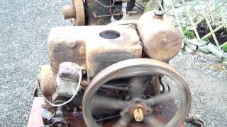 ruston hornsby stationary engine 3 hp pb total original [upl. by Ian]