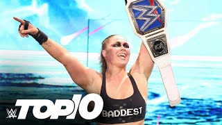 Ronda Rousey’s best moments of 2022 WWE Top 10 Dec 22 2022 [upl. by Lynnea595]