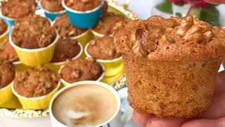 RECETTE MUFFINS BANANES ET NOIX  UN DÉLICE [upl. by Aninad560]