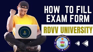 How to Fill RDVV Examination Form [upl. by Ydroj187]