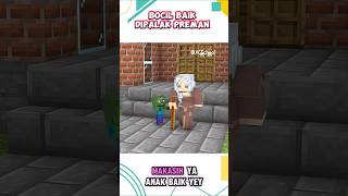 Bocil baik hati dipalak preman pasar shorts roblox minecraft [upl. by Tarrel]