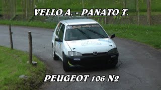 RALLY BELLUNESE 2021  VELLO A  PANATO T  PEUGEOT 106 N2 [upl. by Philbert]