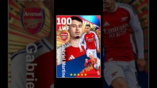 HOW TO TRAIN 100 RATED GABRIEL MARTINELLI IN EFOOTBALL gabrielmartinelli efootball short viral [upl. by Ybrek434]