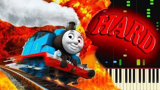 THOMAS THE TANK ENGINE THEME  Piano Tutorial [upl. by Yuht]