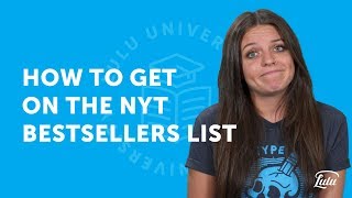 How to Get on the NYT Bestsellers List [upl. by Iznil]